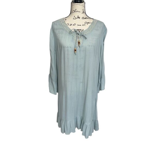 Subtle Luxury Women's Bohemian Swim Cover Up, M/L - Picture 2 of 12